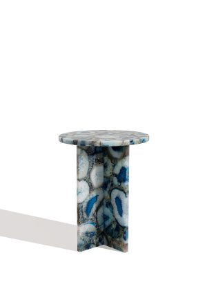 Agate Blue Gummy Yan Sehpa