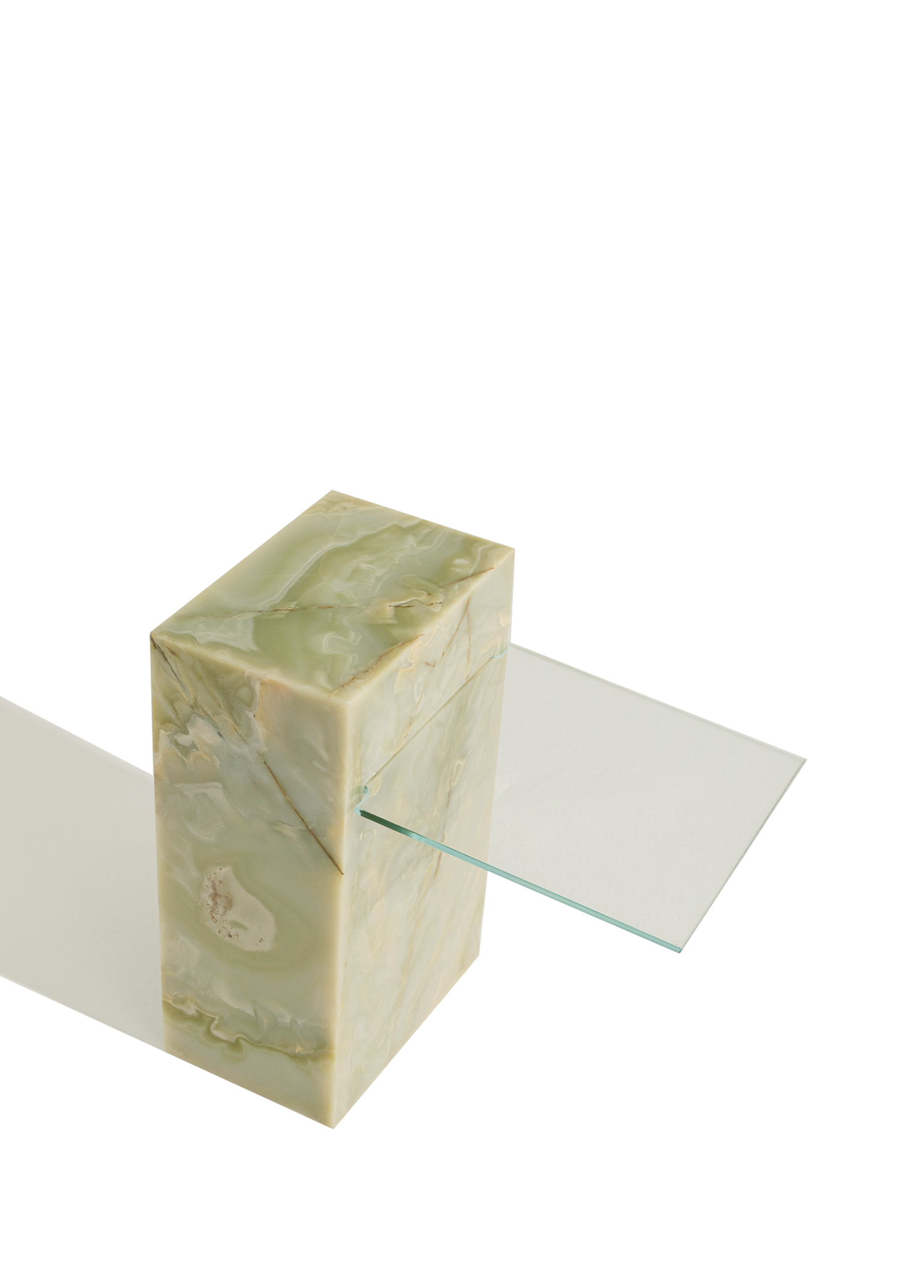 Yeşil Onyx Ceres Yan Sehpa - Görsel 2