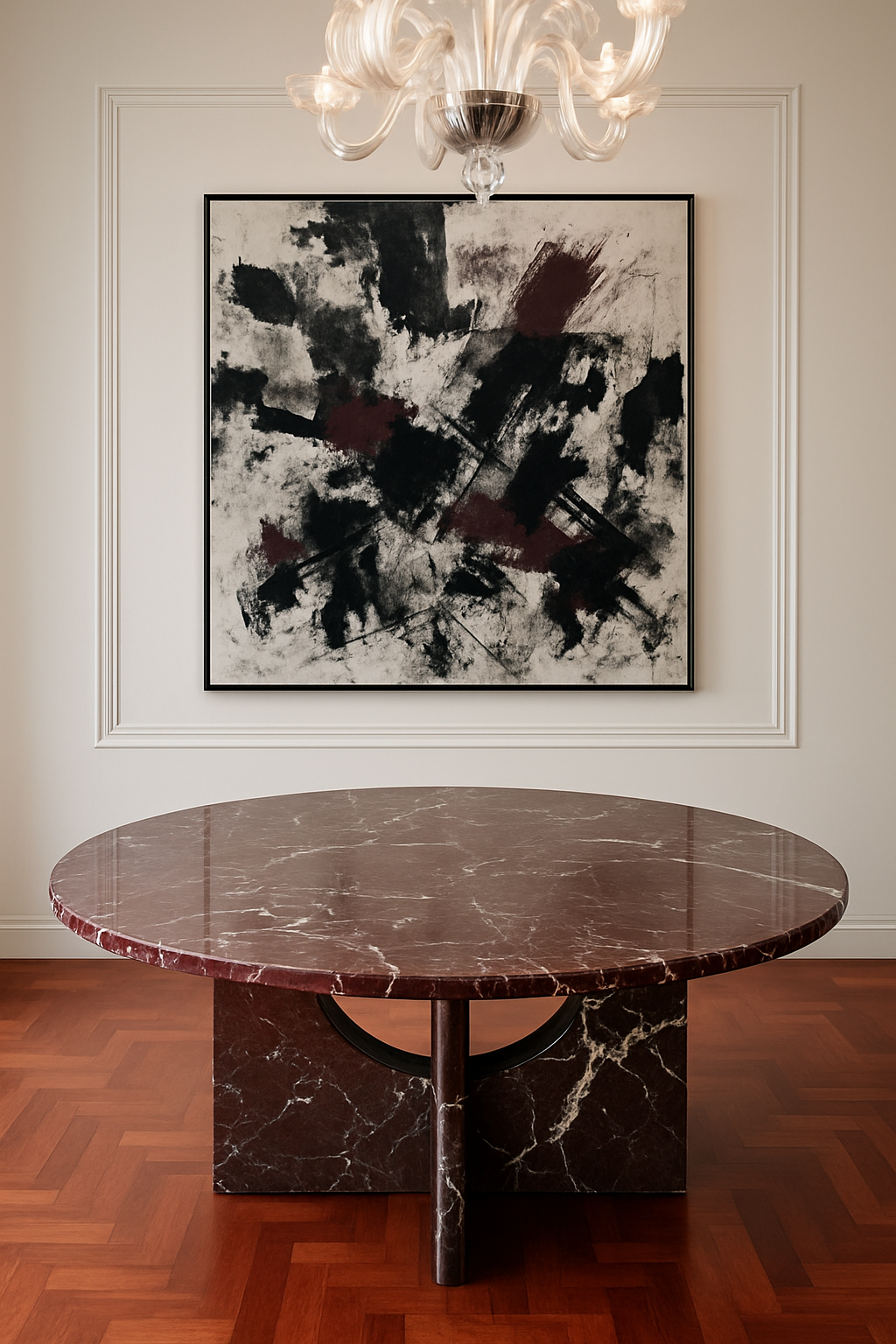 Rosso Levanto Crinmson Yemek Masası